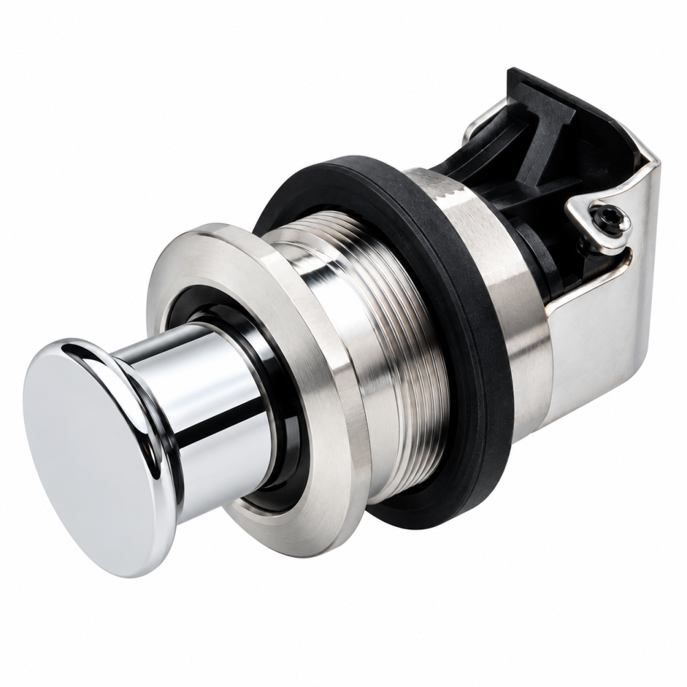 Chiusura a Pulsante Push & Lock Soutcho Cromato